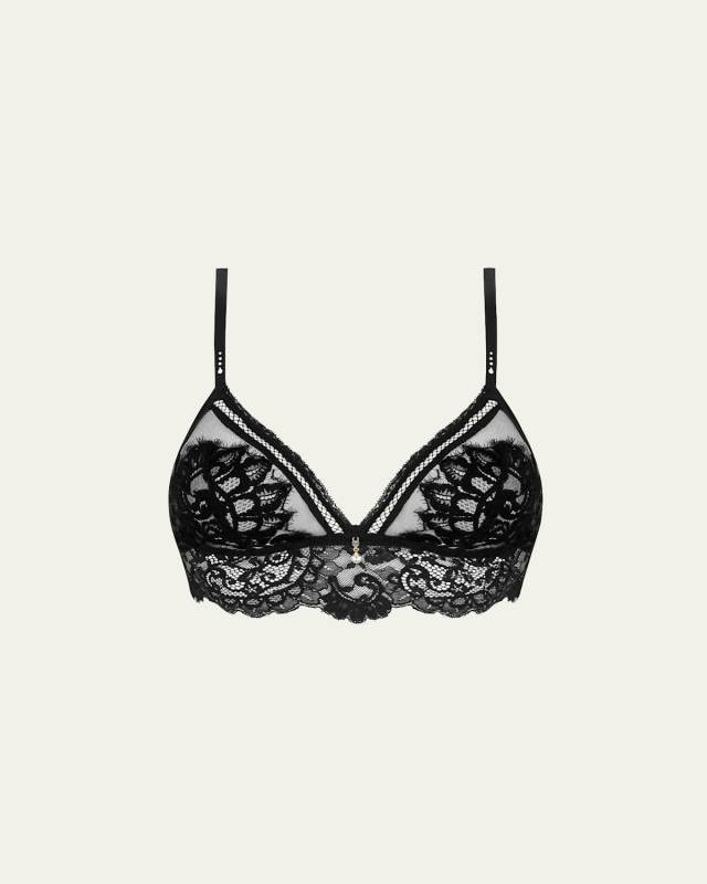 Desirs De Venise Lace & Tulle Soft Cup Bra